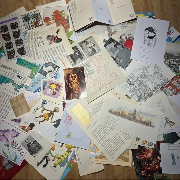 Vintage Ephemera Collection OVER 200 PIECES- Lot 2 - Picture 3 of 5